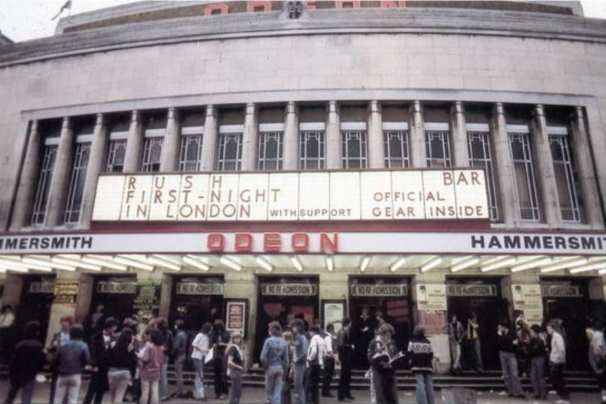 Rush - Hammersmith Odeon - 1977